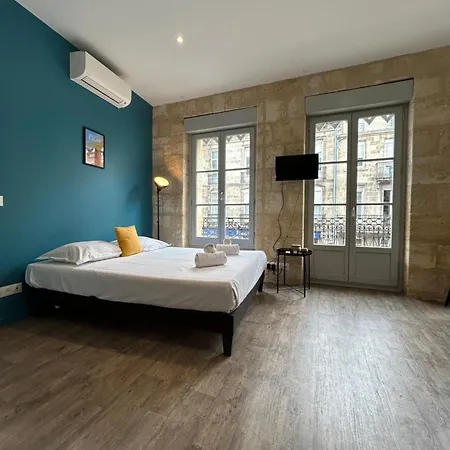 Superbe Studio Avec Climatisation Et Belle Pierre Pour 2 Personnes Bordeaux